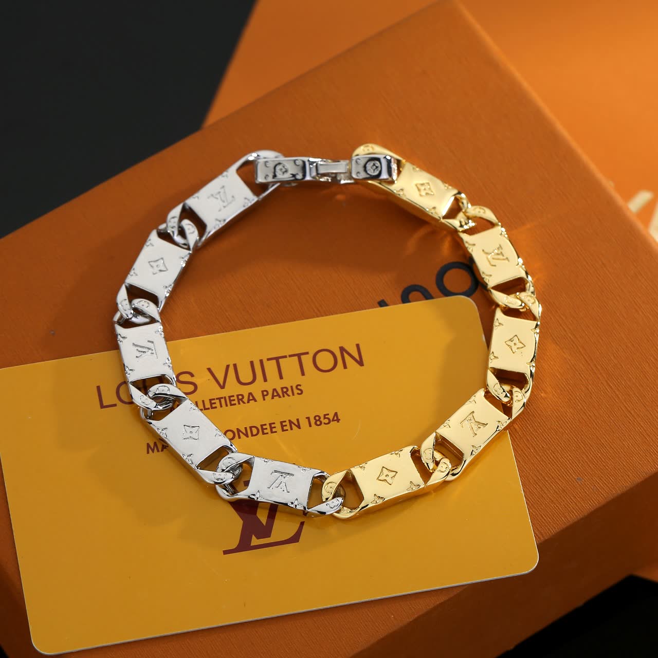 Louis Vuitton Monogram Link Bracelet